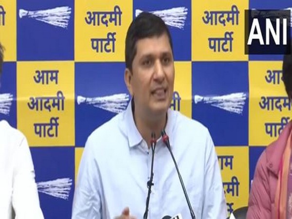 Delhi Minister and Aam Aadmi Party leader Saurabh Bharadwaj. (Photo/ANI)
