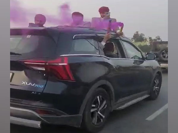 Delhi police book 5 hooligans for reckless and negligent driving (Photo/ANI)