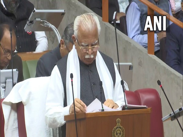 Haryana Chief Minister Manohar Lal Khattar (Photo/ANI)