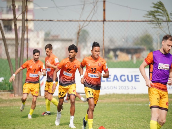 Gokulam Kerala FC during training session (Image: AIFF media)