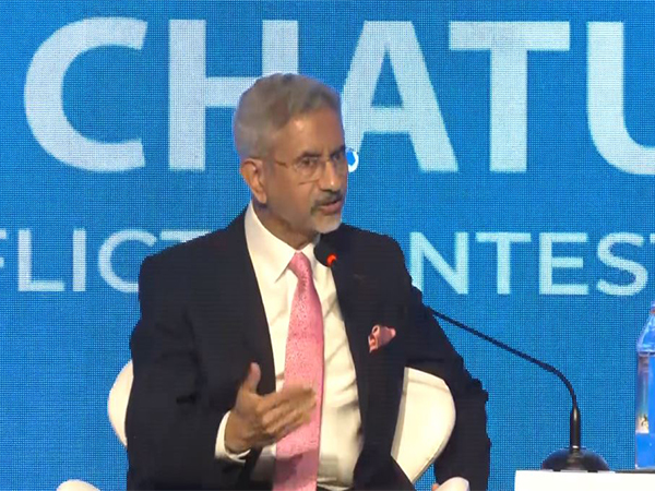 S Jaishankar at Raisina Dialogue 2024 (Photo/ANI)