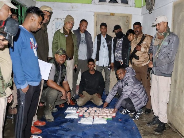 Assam police arrest man with heroin worth Rs 24 crore (Image/ANI)