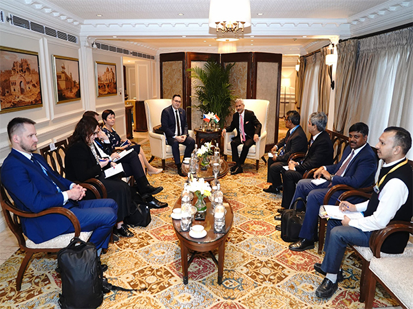 EAM Jaishankar and Czech Republic Foreign Minister in Delhi. (Photo: X//@DrSJaishankar)