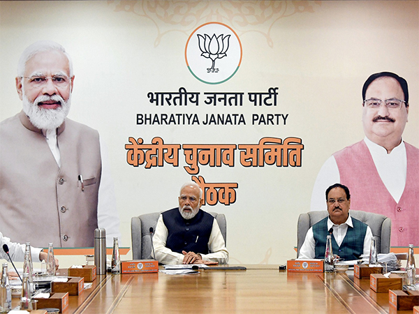 Prime Minister Narendra Modi and BJP President JP Nadda (File Photo/ANI)