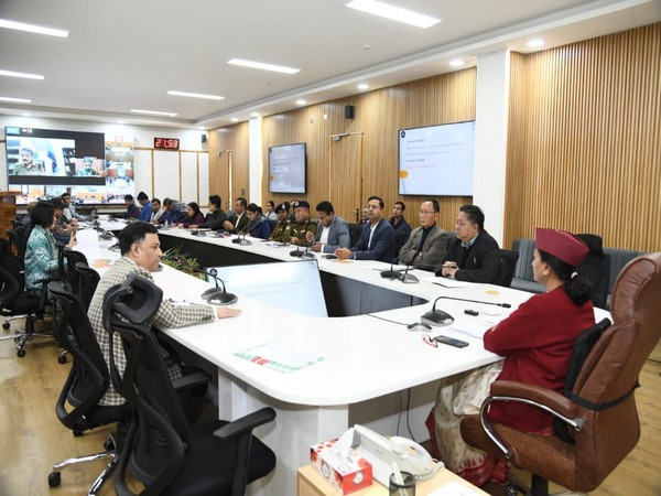 Visual from the meeting. (Photo/ANI)