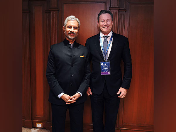 EAM Jaishankar with Australian Intelligence chief Andrew Shearer (Photo/X @DrSJaishankar)