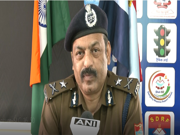 Uttarakhand PHQ Spokesperson Nilesh Anand Bharne (Photo/ANI)