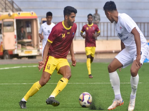 Karnataka and Mizoram in action. (Photo- AIFF)