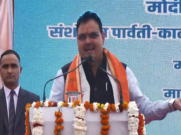 Rajasthan Chief Minister Bhajan Lal Sharma in Bharatpur (Photo/ANI)