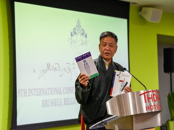 Sikyong Penpa Tsering addressing the 9th International Conference of Tibet Support Groups (Photo/CTA)