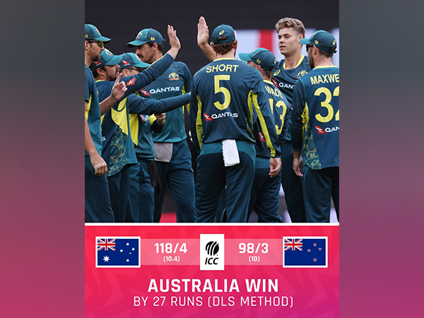 Australia vs New Zealand. (Picture: ICC/X)