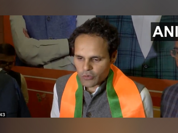 Former BSP MP Ritesh Pandey (Photo/ANI)