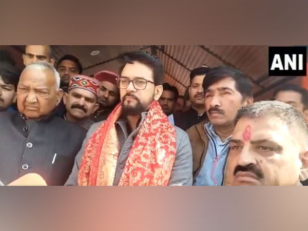 Union Minister Anurag Thakur (Photo/ANI)