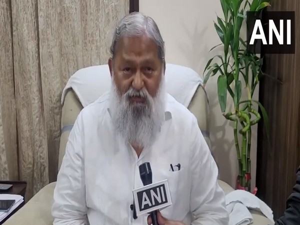 Haryana Home Minister Anil Vij (Photo/ANI)