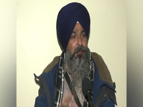 Sarwan Singh Pandher, General Secretary, Punjab Kisan Mazdoor Sangharsh Committee (Photo/ANI)