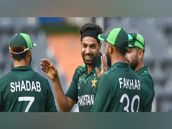 Haris Rahu celebrating with teammates (Photo: ICC)