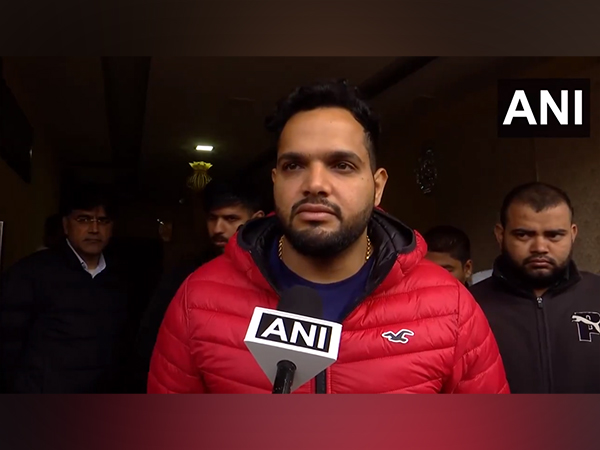 Jitendra Rathee, son of Nafe Singh Rathee. (Photo/ANI)