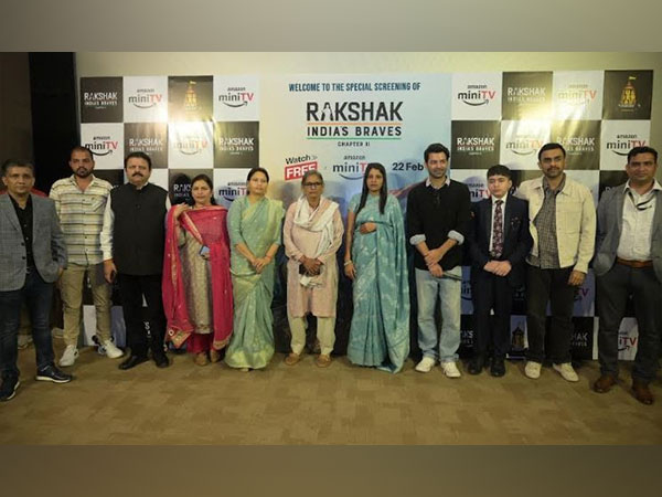 Dignatories from Indian Armed Forces graced the special screening for Amazon miniTV's Rakshak - India's Braves: Chapter 2 alongside the lead cast Barun Sobti and Vishwas Kini