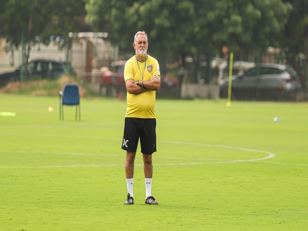 Chennaiyin FC head coach Owen Coyle during training session (Image: Chennaiyin FC)