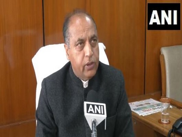 Himachal Pradesh Leader of Opposition Jairam Thakur (Photo/ANI)