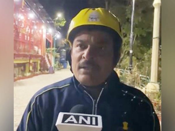 State Disaster Response Force (SDRF) Inspector Manoj Goswami (Photo/ANI)