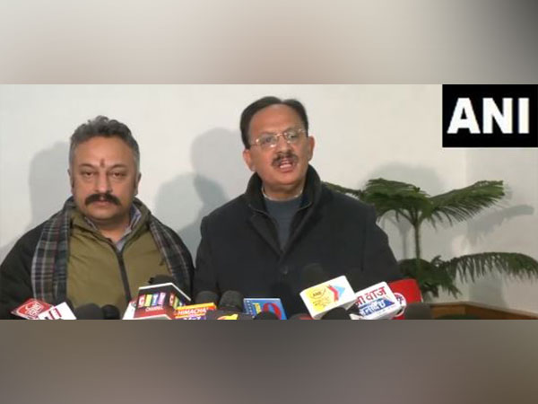 Himachal Pradesh Minister Harsh Wardhan Chauhan (Photo/ANI)