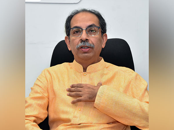 Shiv Sena (UBT) Chief Uddhav Thackeray (File Photo/ANI)