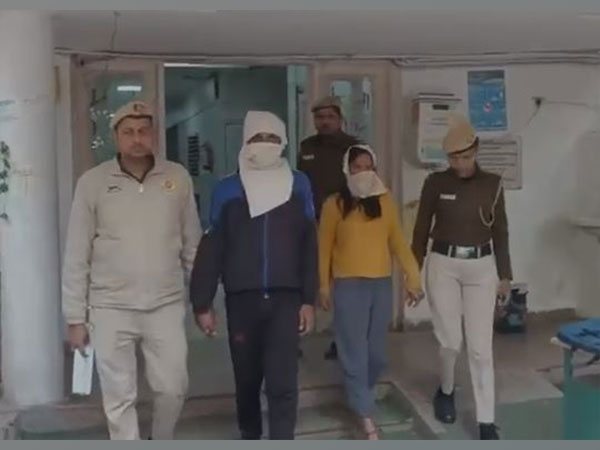 Real-life Bunty-Babli arrested by police for car theft in Janak Puri (Photo/ANI)