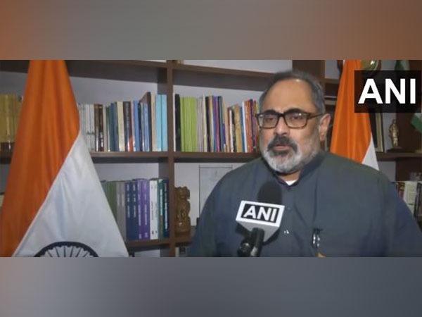 Union minister Rajeev Chandrasekhar (Photo/ANI)