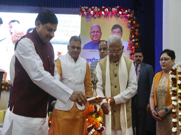 MP CM Mohan Yadav and Governor Mangubhai Patel inaugurating the workshop (Photo/ANI)