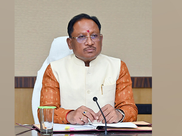 Chief Minister of Chhattisgarh Vishnu Deo Sai. (File Photo/ANI)