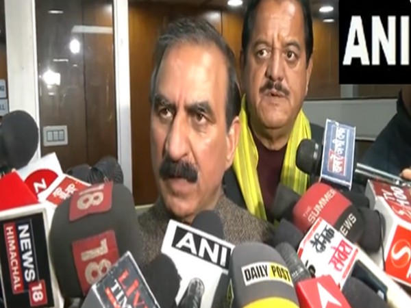 Himachal Pradesh Chief Minister Sukhvinder Sukhu. (Photo/ANI)