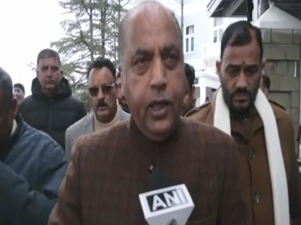 Himachal Pradesh Leader of Opposition Jairam Thakur (Photo/ANI)