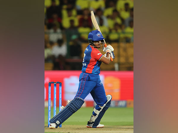 Delhi Capitals' batter Shafali Verma in action against UP Warriorz during WPL 2024 (Image: WPL/X)
