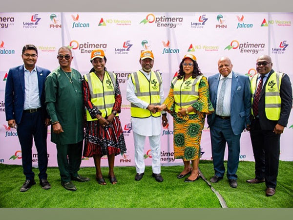 Dignitaries at the Groundbreaking Ceremony of Optimera Energy’s Piped Natural Gas Distribution Facility at the Lagos Free Zone
