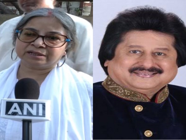 Rekha Bhardwaj(Image source/ANI), late ghazal singer Pankaj Udhas (Image source: X) 