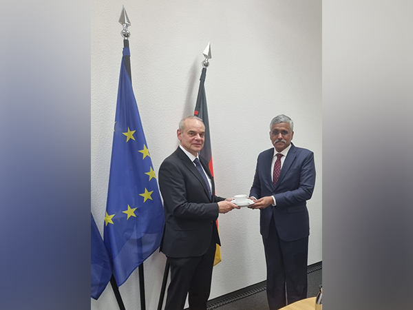 German Ministry of Defence State Secretary Benedikt Zimmer, Defence Secretary Giridhar Aramane (Image Credit: X/@SpokespersonMoD)