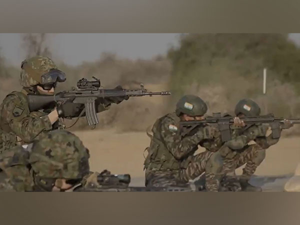 Dharma Guardian Exercise (Photo/ANI)