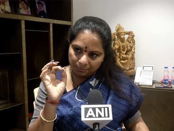 BRS leader K Kavitha (File photo/ANI)