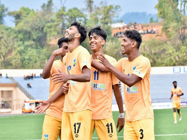 Kerala celebrate after beating Arunachal Pradesh during Santosh Trophy (Image: AIFF media)