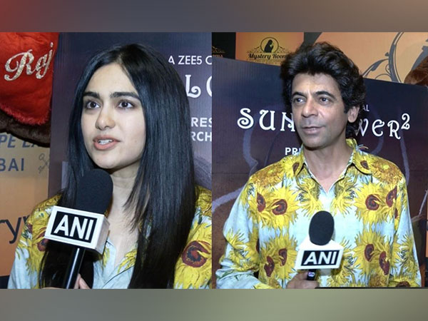 Adah Sharma, Sunil Grover (Image source/ANI) 