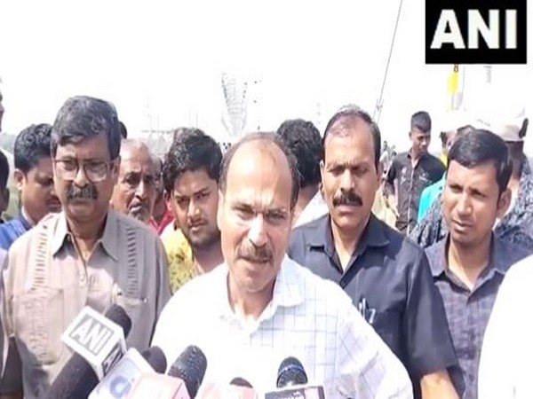 West Bengal Congress chief Adhir Ranjan Choudhary in Murshidabad (Photo/ANI)