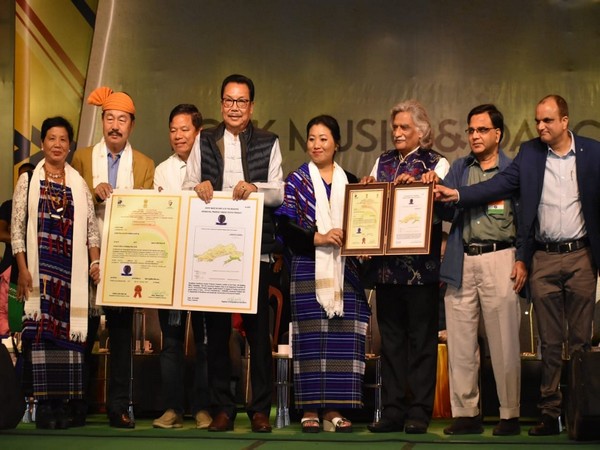 GI Certificates handed over to 18 indigenous products of Arunachal Pradesh (Image/ANI)