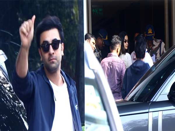 Ranbir Kapoor, Alia Bhatt (Image source: ANI)