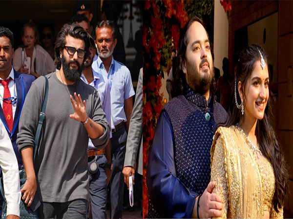 Arjun Kapoor, Anant Ambani and Radhika Merchant (Image source: ANI, File photo)
