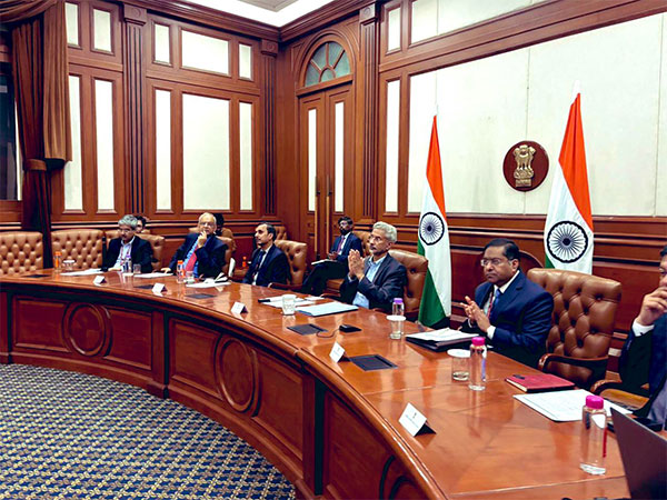 External Affairs Minister S. Jaishankar witnessing the joint inauguration of the Airstrip of Agalega, Saint James Jetty, and other development projects  (Photo/X @DrSJaishankar)
