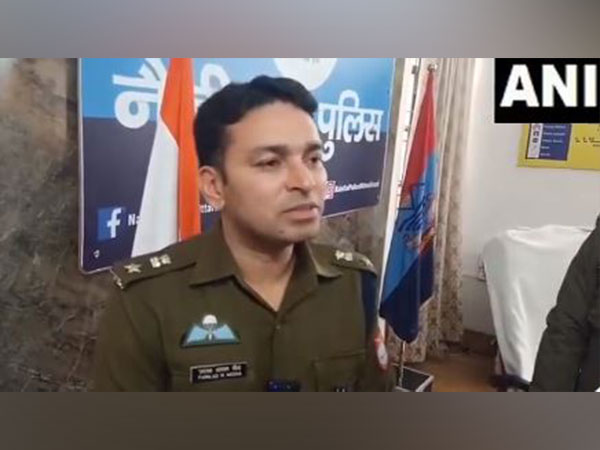 Senior Superintendent of Police Nainital Prahlad Meena. (Photo/ANI)