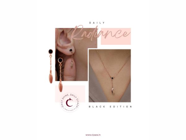 Ciyaza Shines at IIJS Signature 2024 with 18Kt Italian Chains and Turkish Hollow Bands