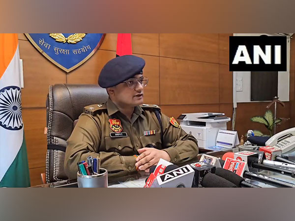 Dr Arpit Jain, Superintendent of police, Jhajjar (Photo/ANI)