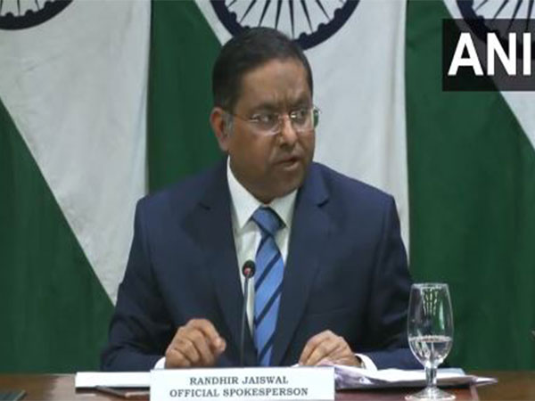 MEA official spokesperson, Randhir Jaiswal. (Photo/ANI)